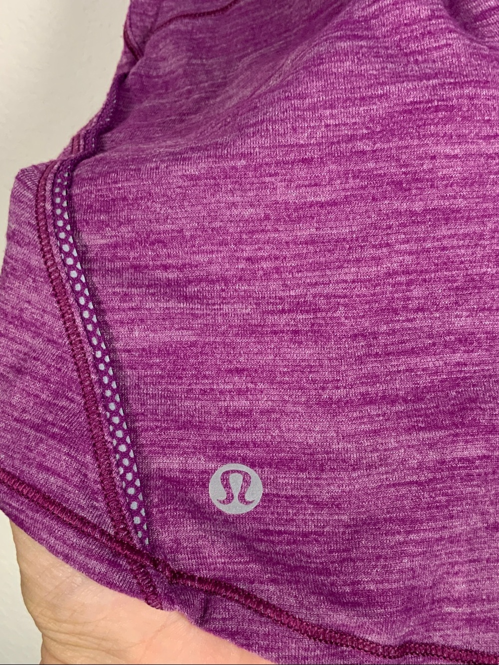 lululemon Purple Layered Racerback Tank - Picture 3 of 4